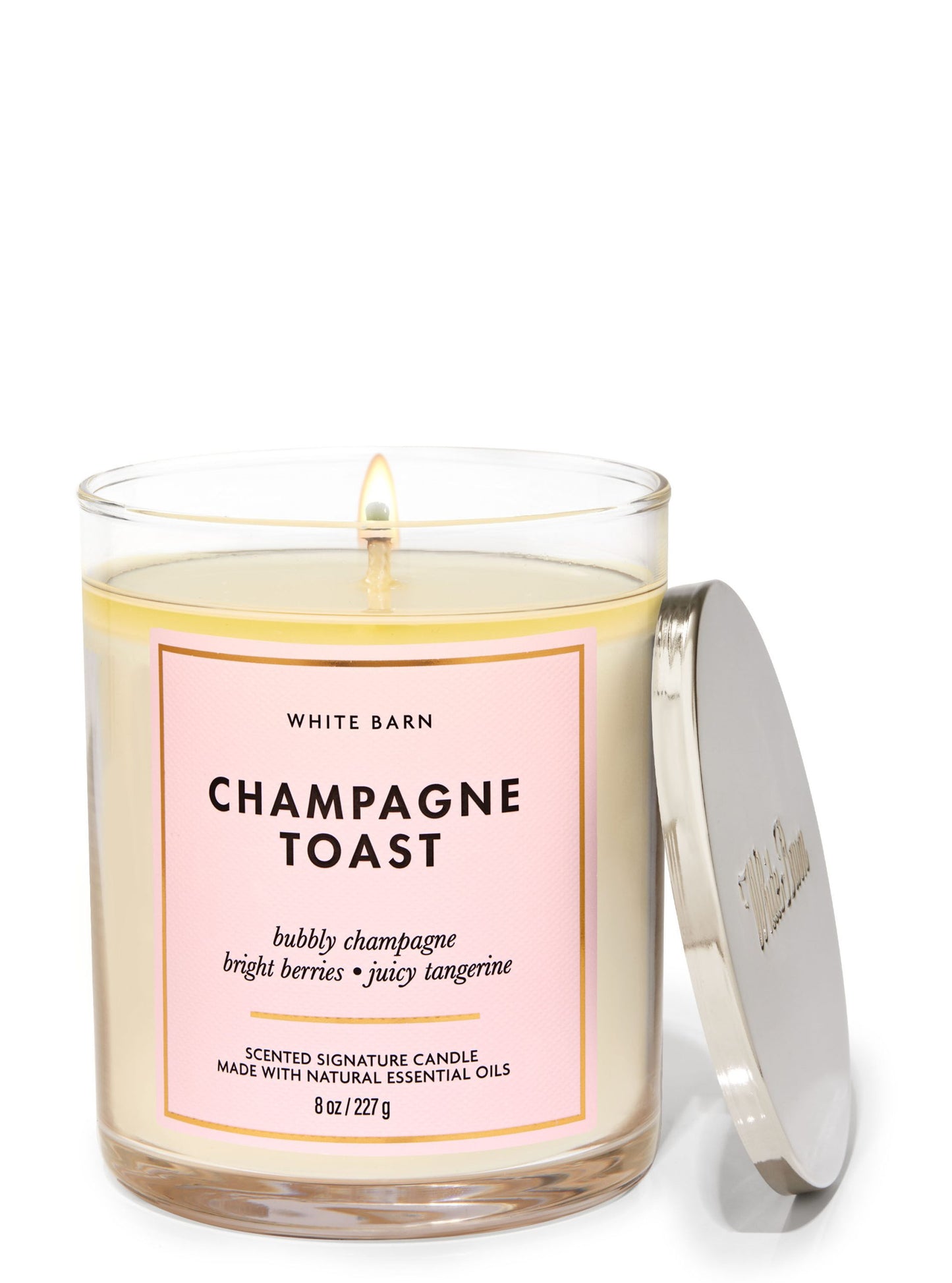 Champagne Toast Single Wick Candle