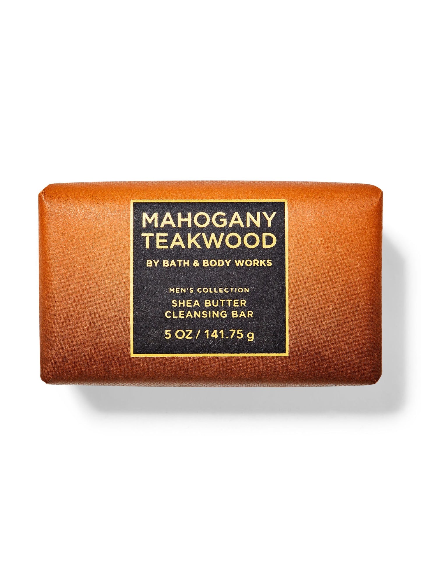 Mahogany Teakwood Shea Butter Cleansing Bar - Mens