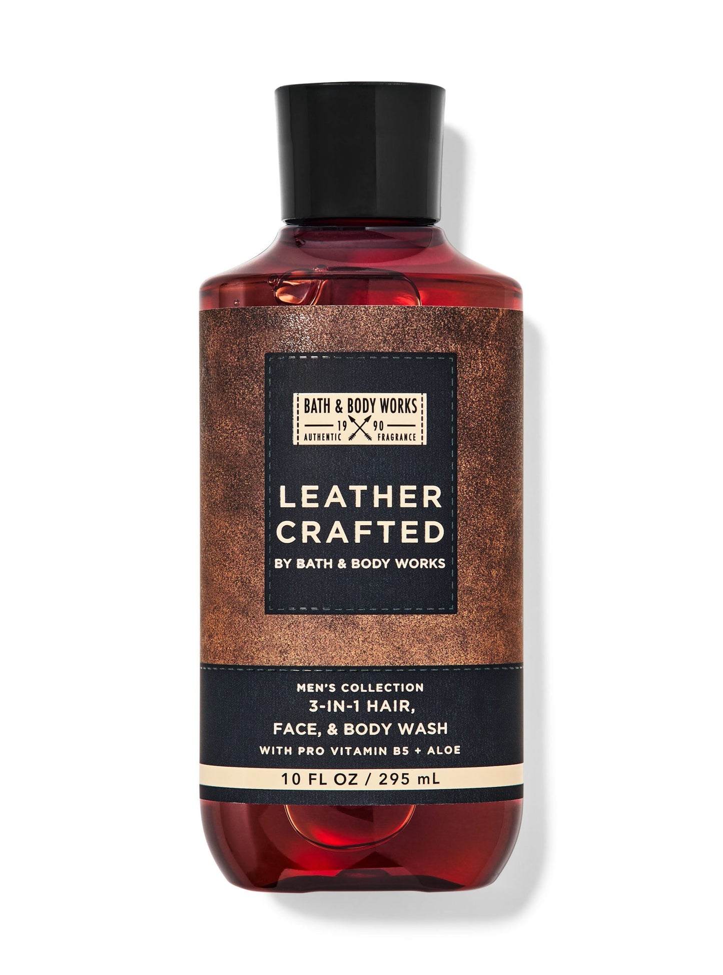 Leather Crafted 3-in-1 Hair, Face & Body Wash - Mens