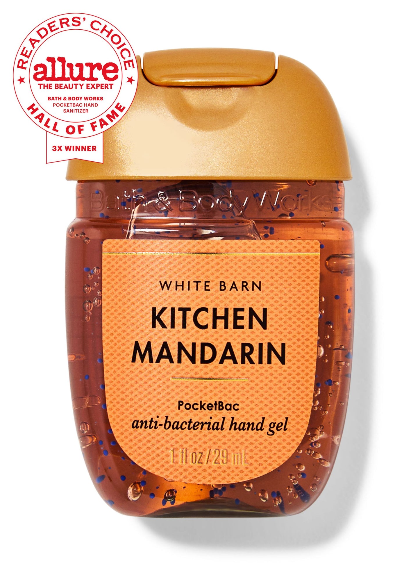 Kitchen Mandarin PocketBac Hand Sanitizer - White Barn