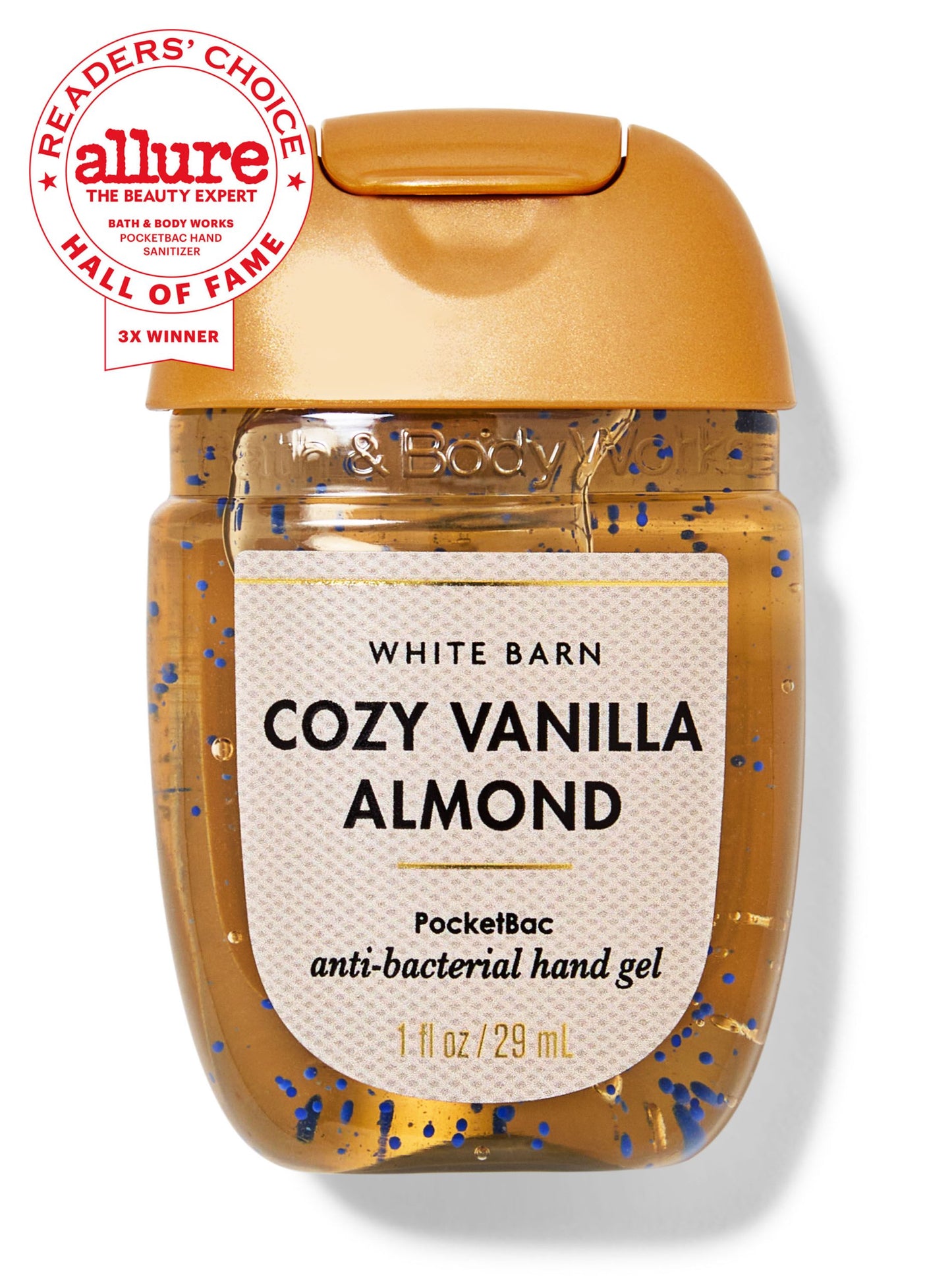 Cozy Vanilla Almond PocketBac Hand Sanitizer - White Barn