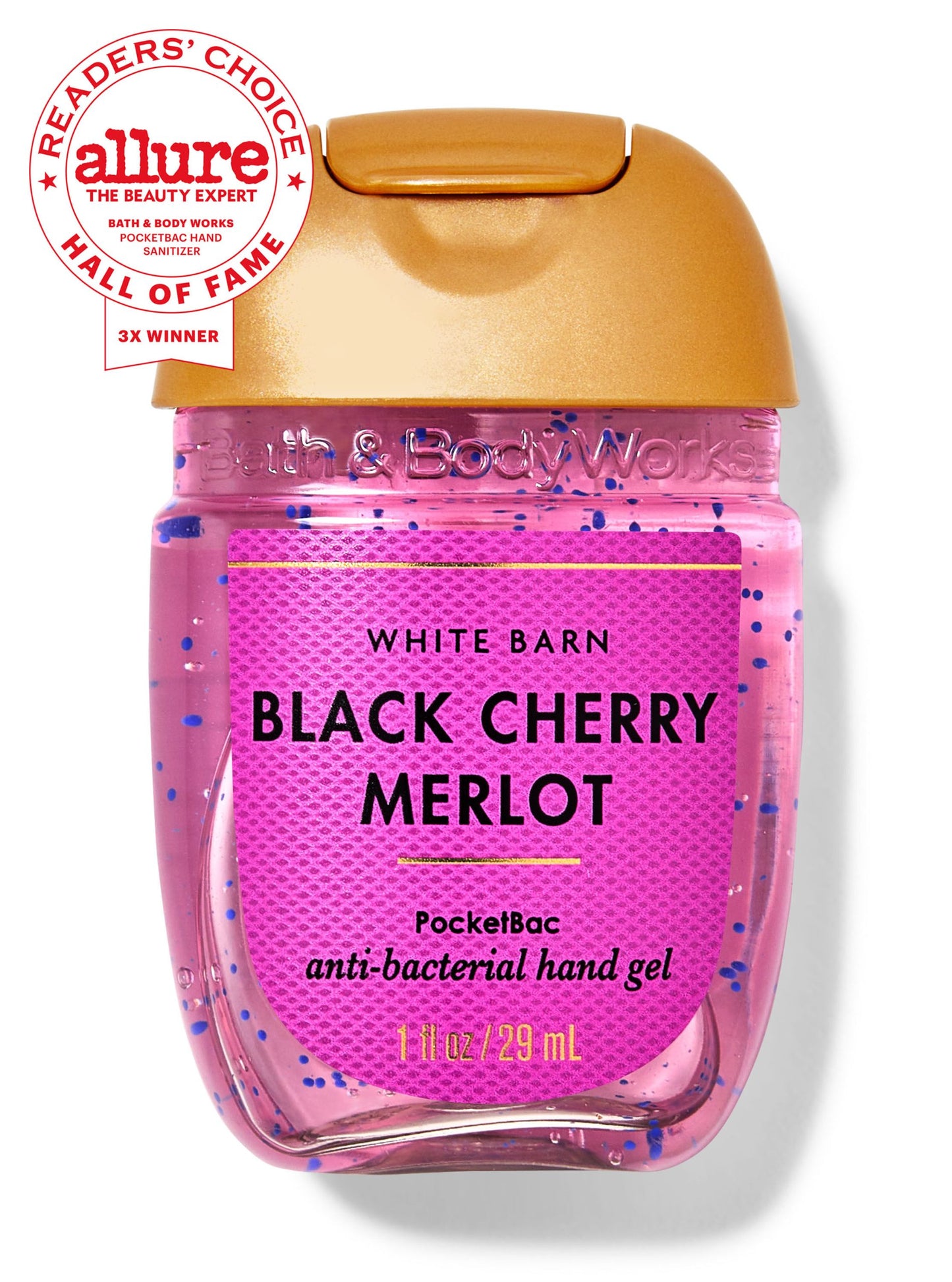 Black Cherry Merlot PocketBac Hand Sanitizer - White Barn