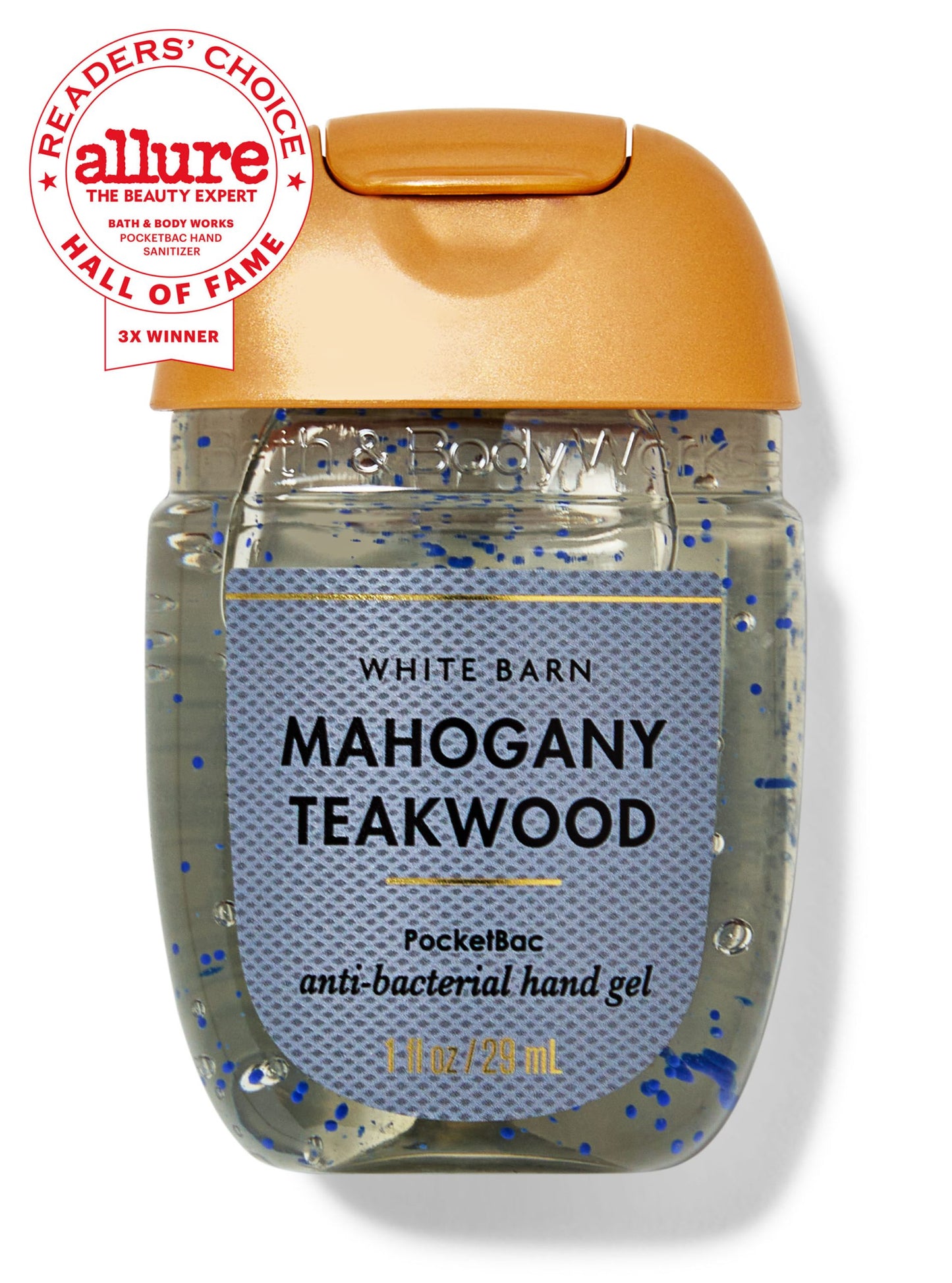 Mahogany Teakwood PocketBac Hand Sanitizer - White Barn