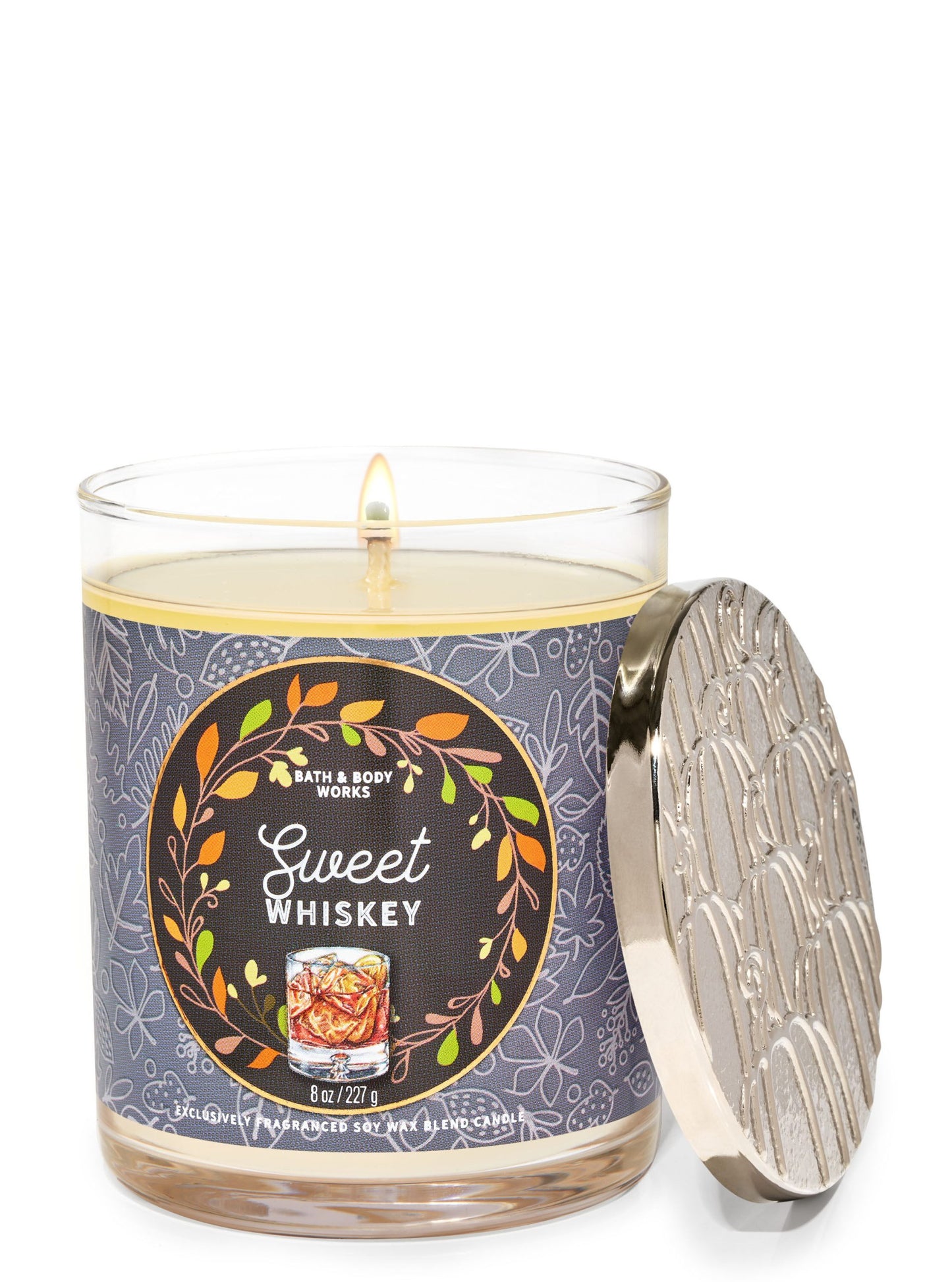 Sweet Whiskey Single Wick Candle