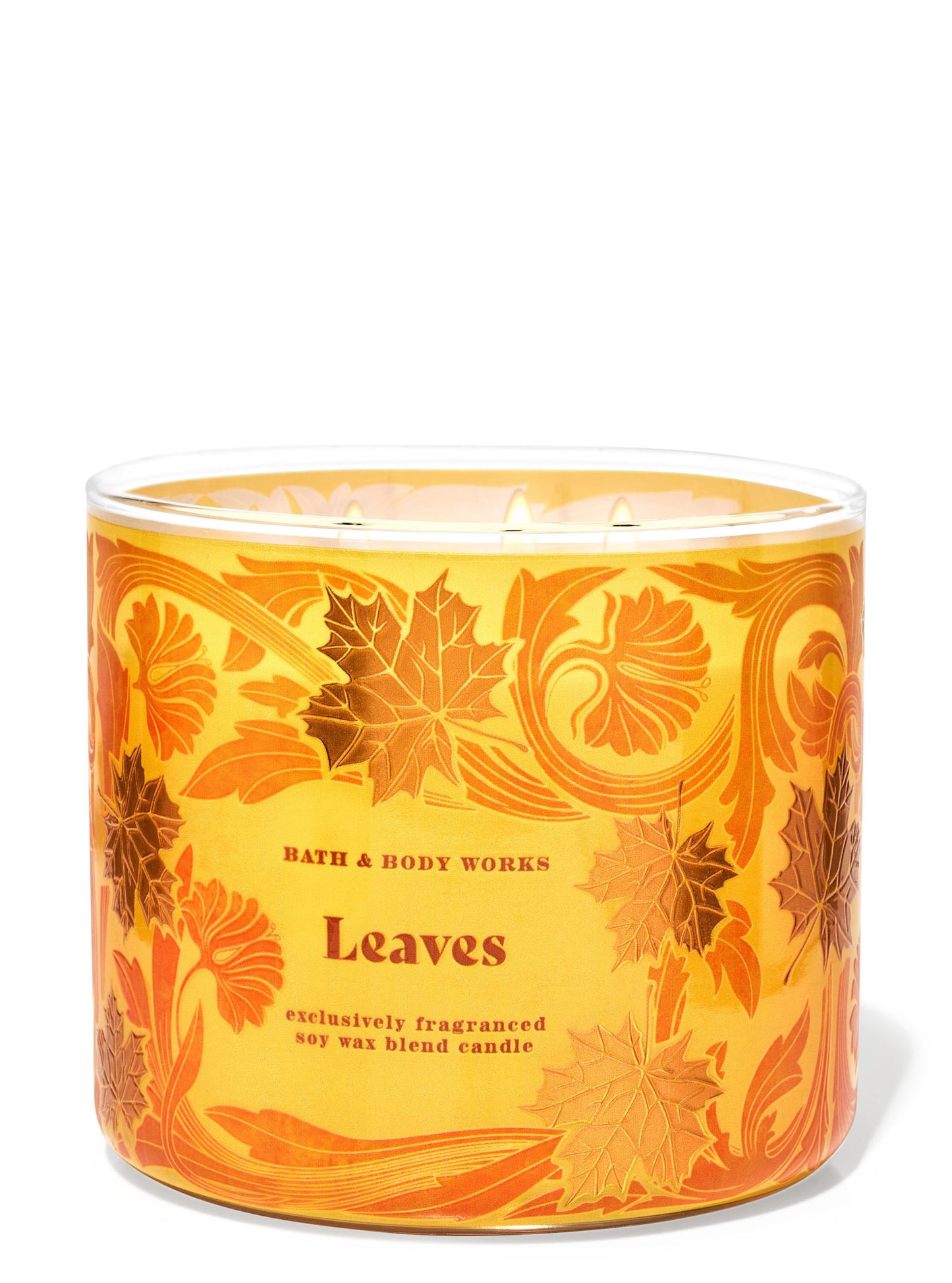 Leaves 3-Wick Candle