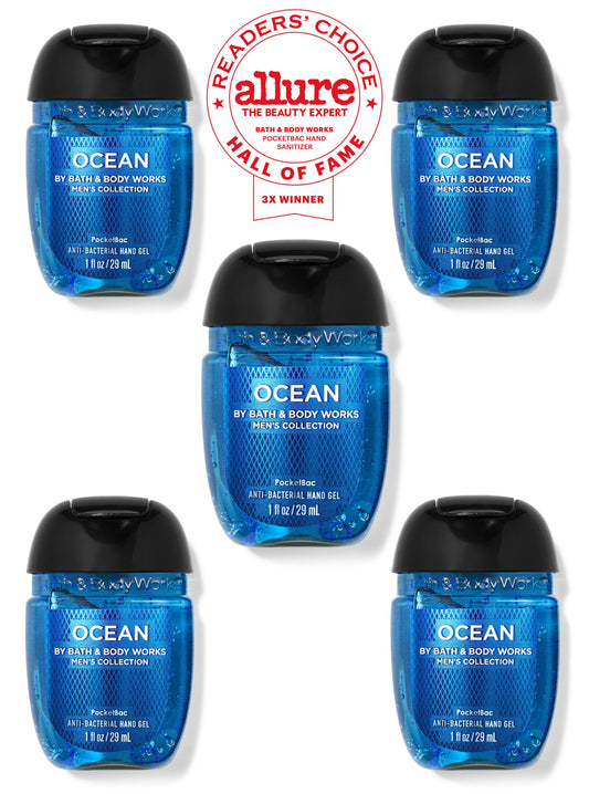 Ocean PocketBac Hand Sanitizers, 5-Pack