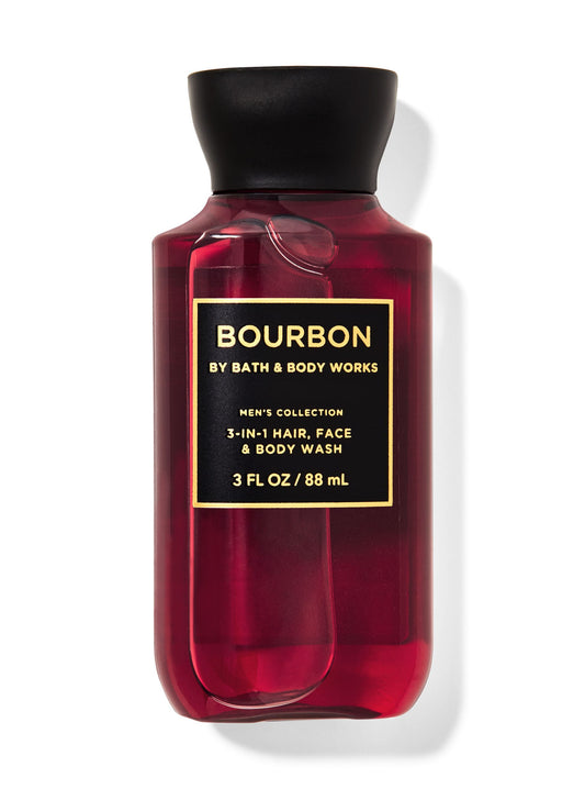 Bourbon Travel Size Body Wash - Mens