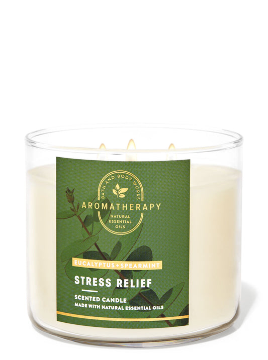 Eucalyptus Spearmint 3-Wick Candle - Aromatherapy
