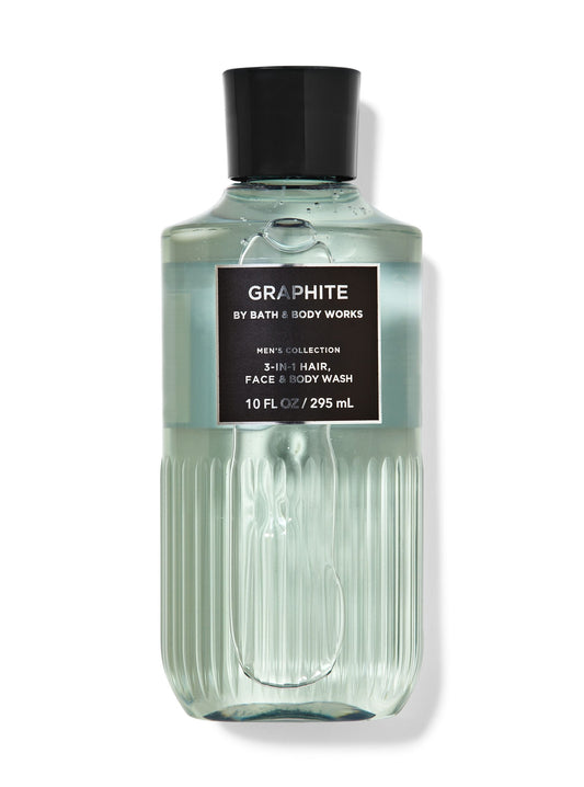 Graphite 3-in-1 Hair, Face &amp; Body Wash - Mens