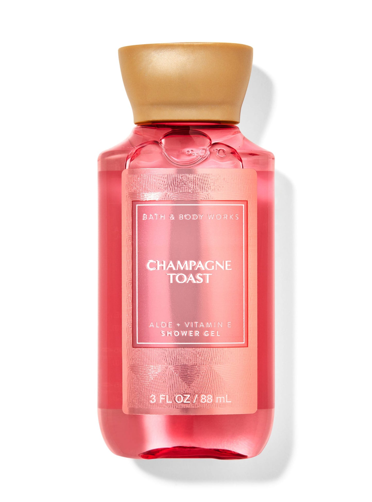 Champagne Toast Travel Size Shower Gel