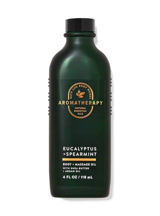 Eucalyptus Spearmint Body and Massage Oil - Aromatherapy
