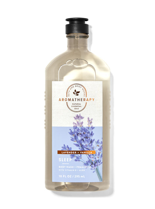 Lavender Vanilla Body Wash and Foam Bath - Aromatherapy
