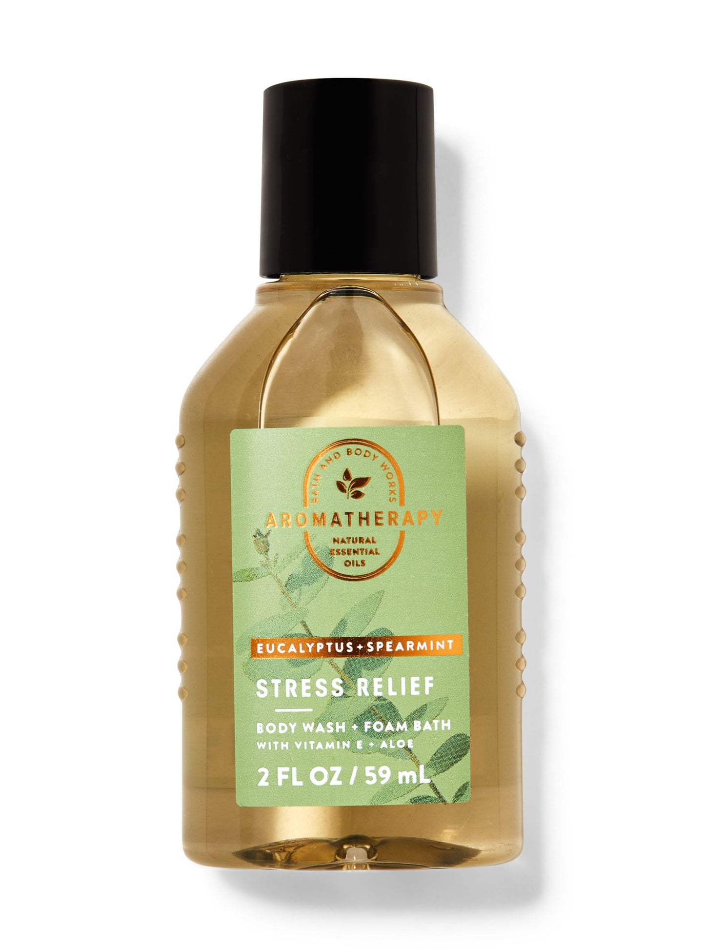 Eucalyptus Spearmint Travel Size Body Wash and Foam Bath - Aromatherapy