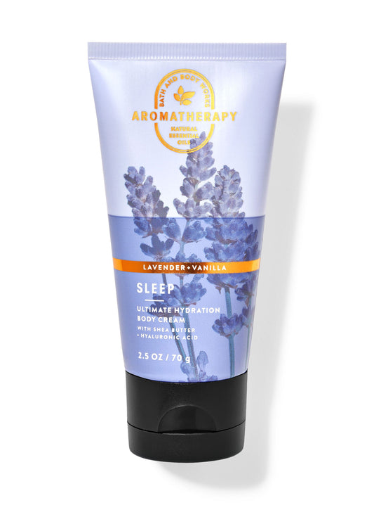Lavender Vanilla Travel Size Ultimate Hydration Body Cream - Aromatherapy