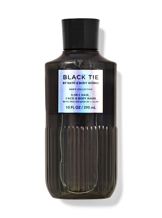 Black Tie 3-in-1 Hair, Face &amp; Body Wash - Mens