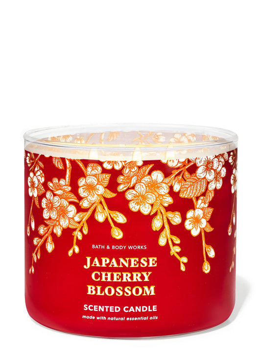 Japanese Cherry Blossom 3-Wick Candle
