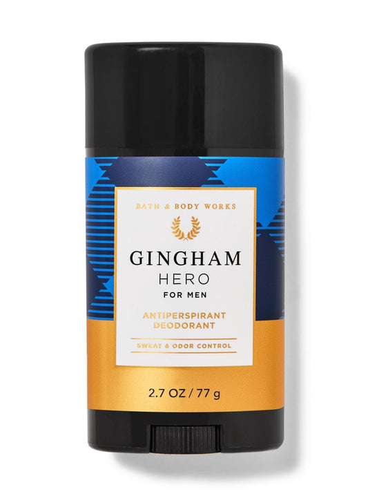 Gingham Hero Antiperspirant Deodorant - Mens