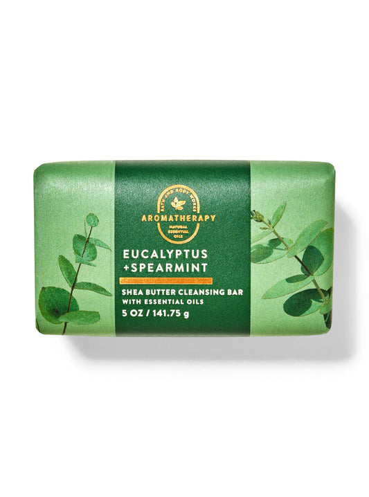 Eucalyptus Spearmint Shea Butter Cleansing Bar - Aromatherapy