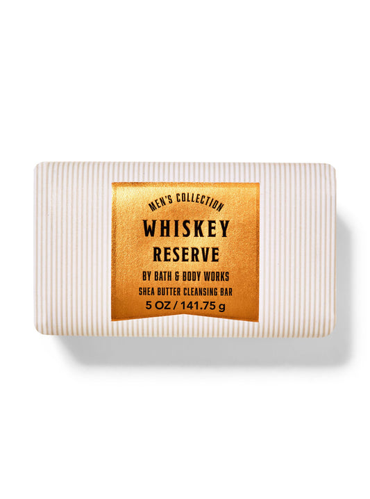 Whiskey Reserve Shea Butter Cleansing Bar - Mens