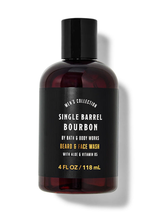 Single Barrel Bourbon Beard &amp; Face Wash - Mens