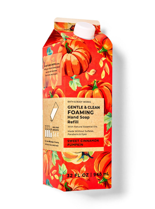 Sweet Cinnamon Pumpkin Gentle &amp; Clean Foaming Refill