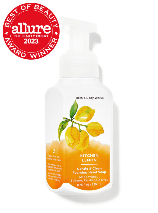Kitchen Lemon Gentle &amp; Clean Foaming Hand Soap