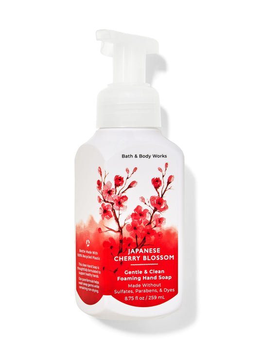 Japanese Cherry Blossom Gentle &amp; Clean Foaming Hand Soap