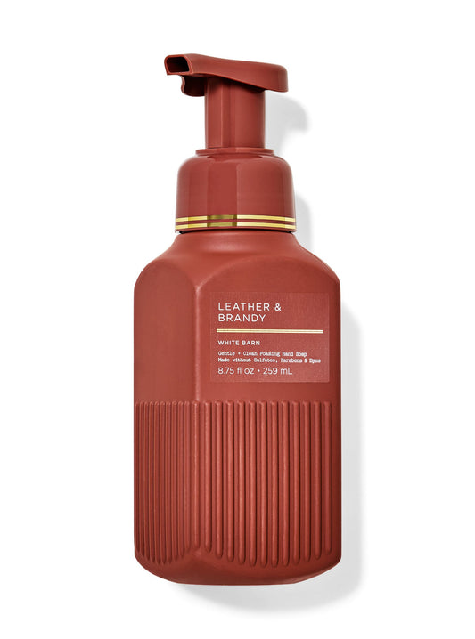 Leather &amp; Brandy Gentle &amp; Clean Foaming Hand Soap
