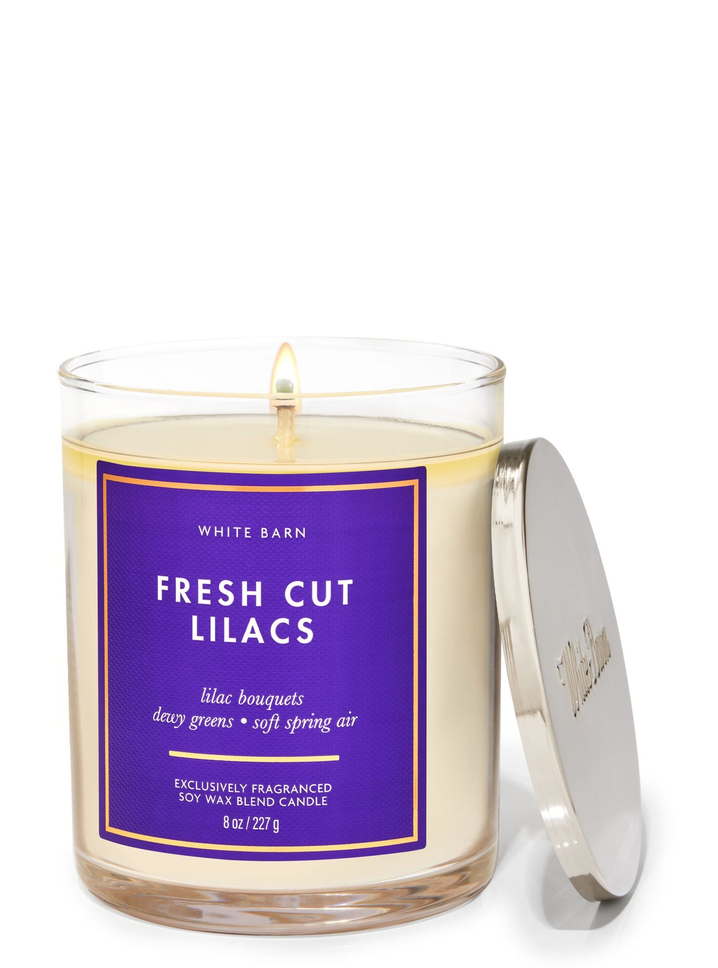 Fresh Cut Lilacs Single Wick Candle