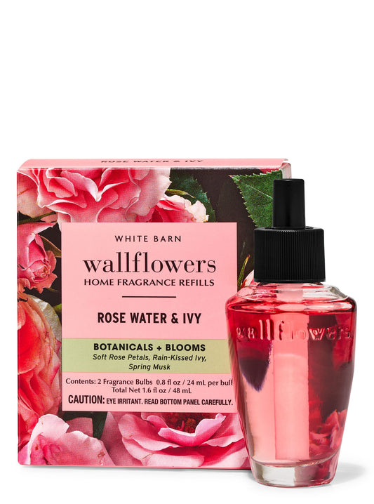 Rose Water &amp; Ivy Wallflowers Refills 2-Pack