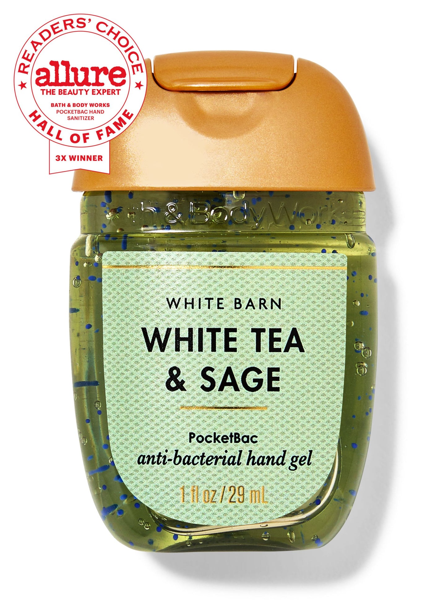 White Tea &amp; Sage PocketBac Hand Sanitizer - White Barn