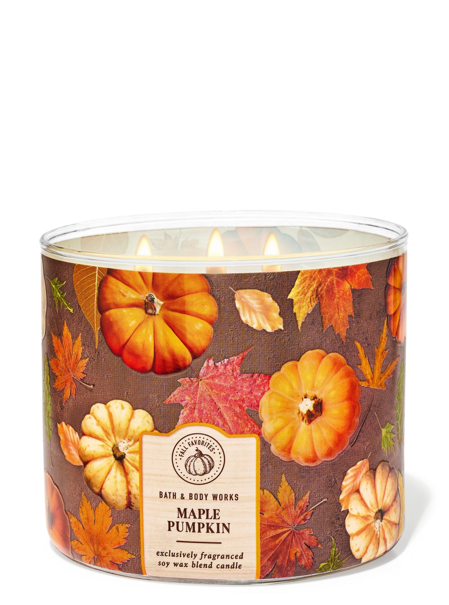 Maple Pumpkin 3-Wick Candle