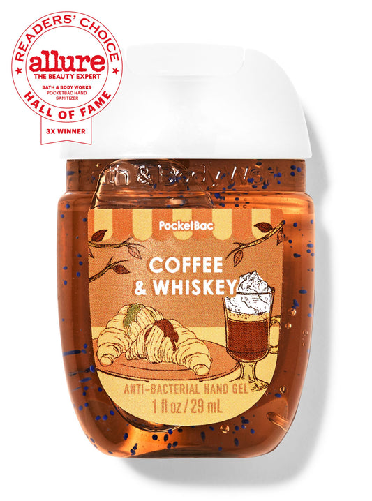 Coffee &amp; Whiskey PocketBac Hand Sanitizer