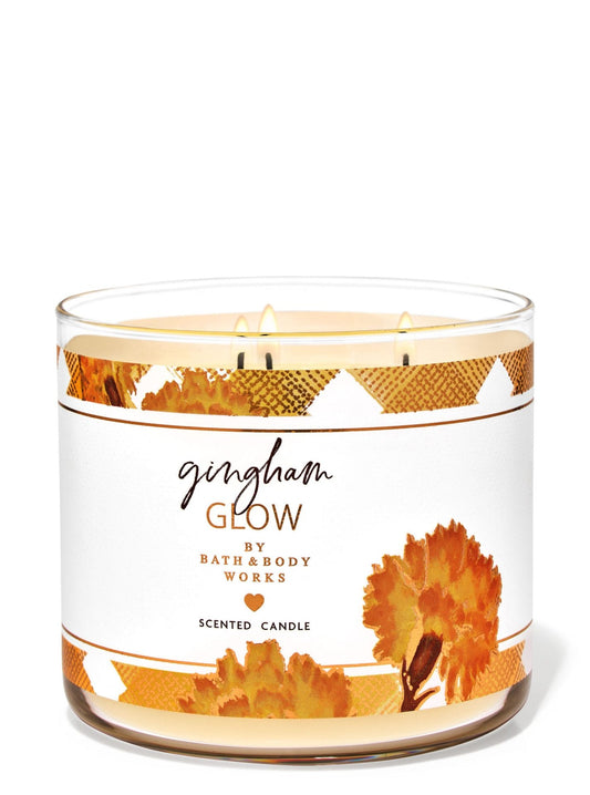 Gingham Glow 3-Wick Candle