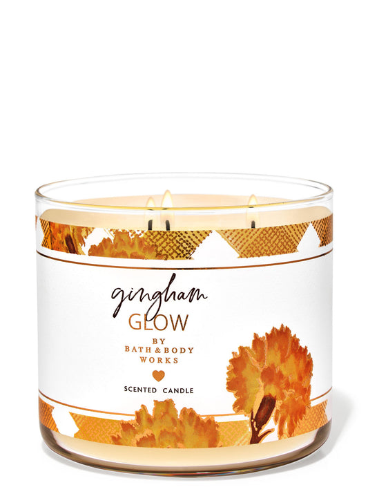 Gingham Glow 3-Wick Candle
