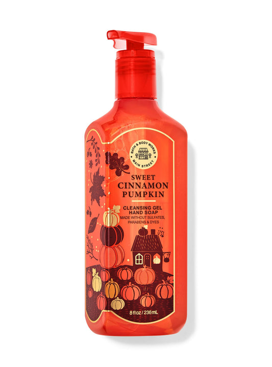 Sweet Cinnamon Pumpkin Cleansing Gel Hand Soap