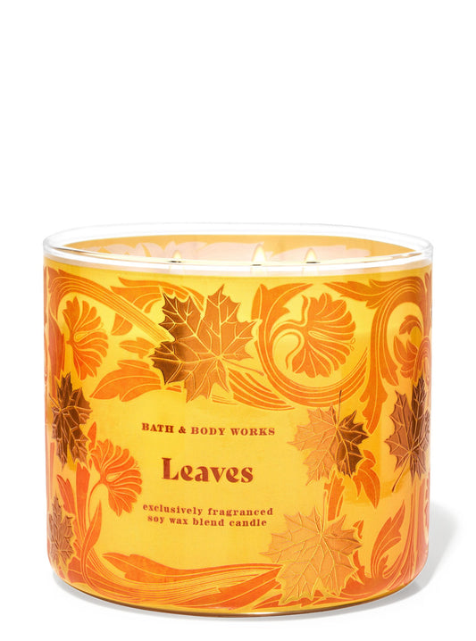 Leaves 3-Wick Candle