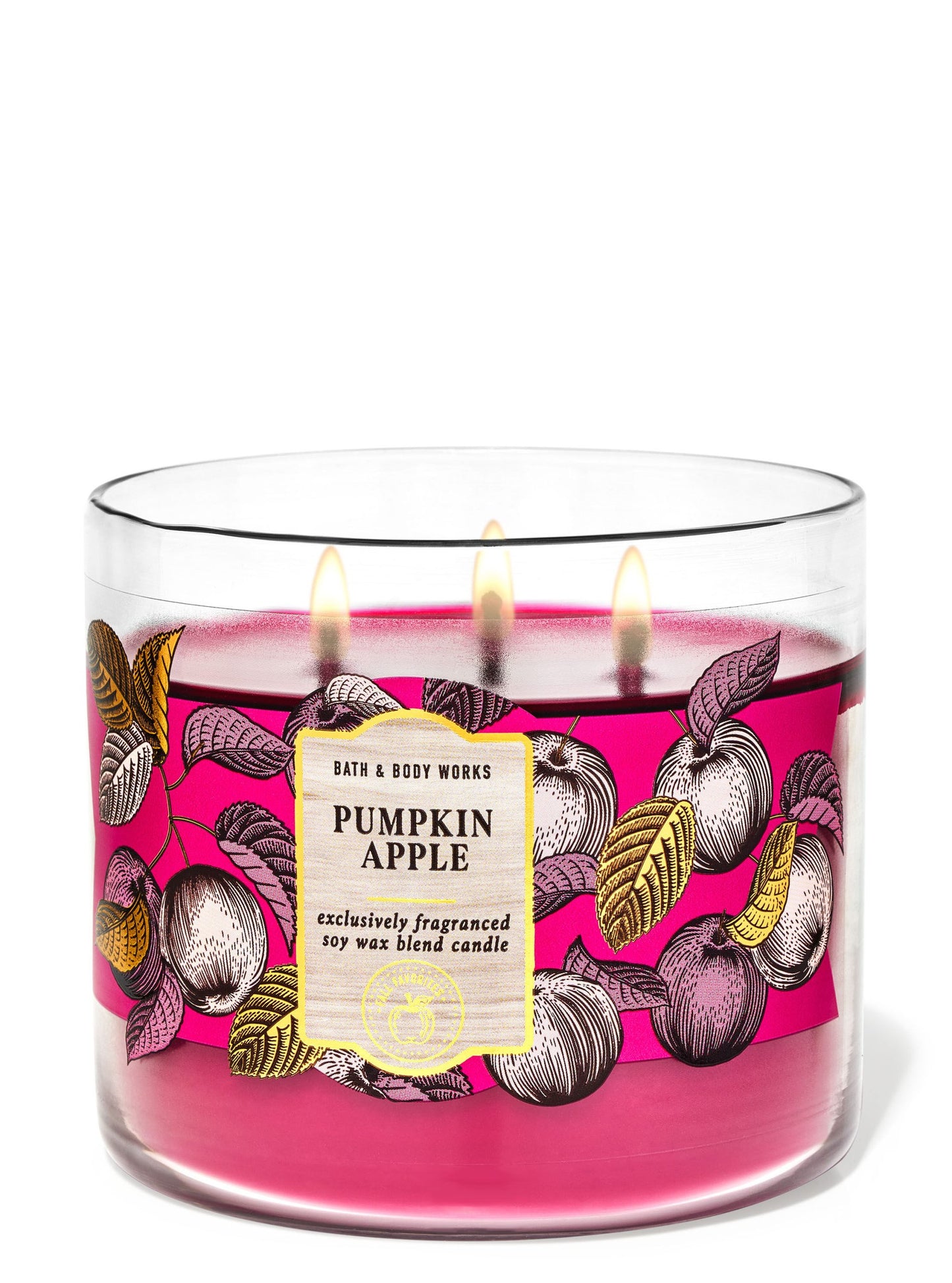 Pumpkin Apple 3-Wick Candle
